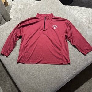 Knights Apparel WSU Cougars Long Sleeve Quarter-Zip Pullover